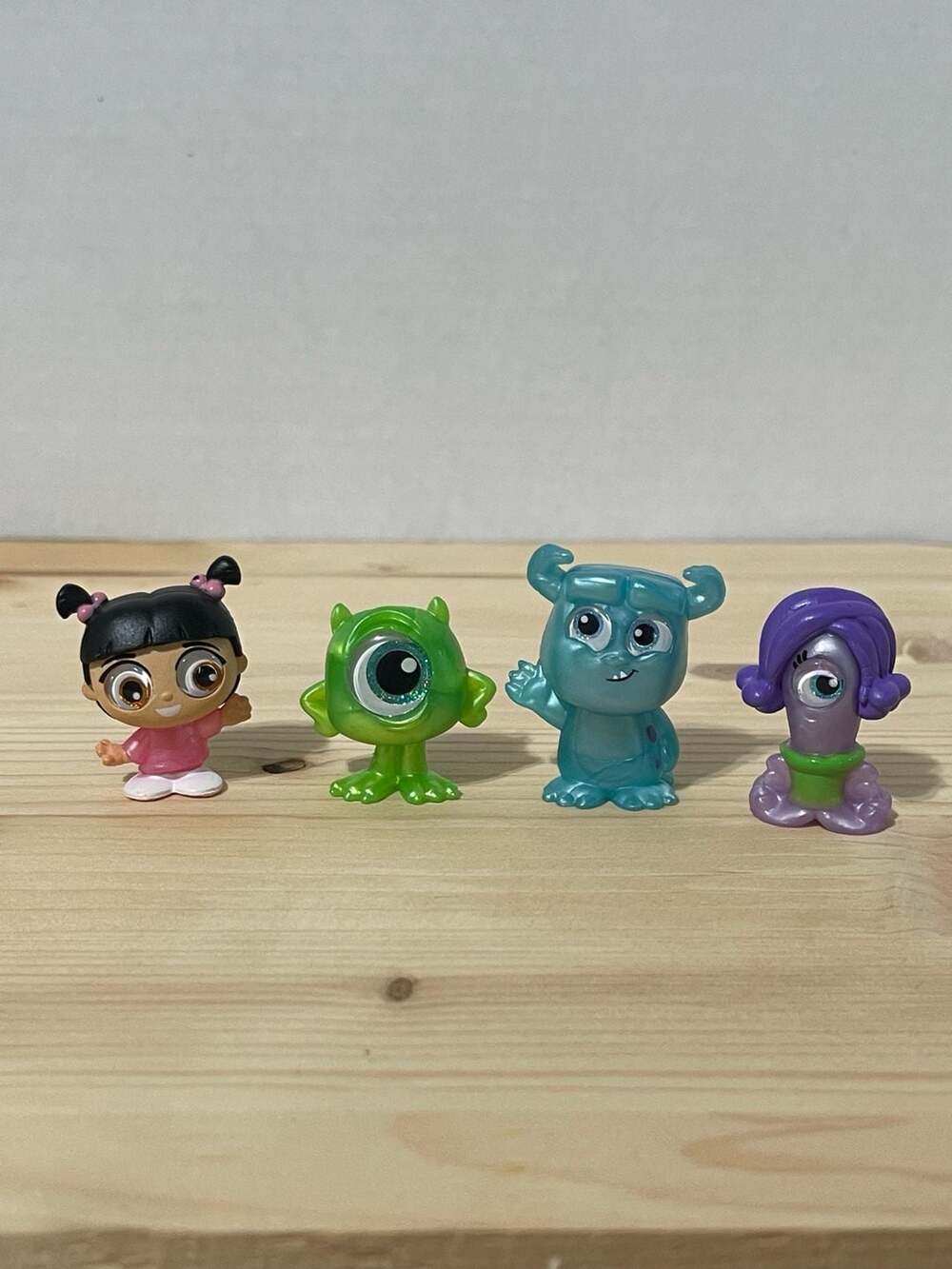 Disney Doorables Monsters Inc Figure Lot Boo Mike Wazowski Sulley Celia